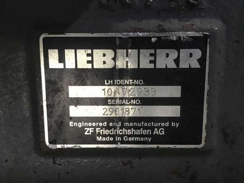 Axa Fata ZF completa pentru Liebherr A900C - Piese de schimb Liebherr