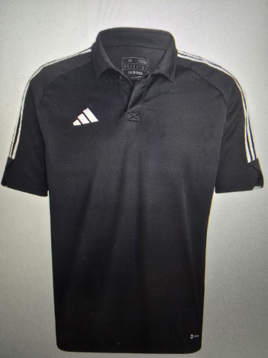 Tricou polo bărbați, ADIDAS, negru,xl,NOU cu etichete