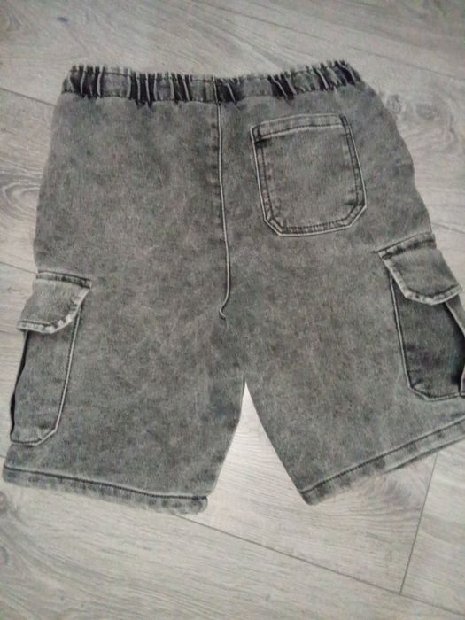 Shorts jeans gri