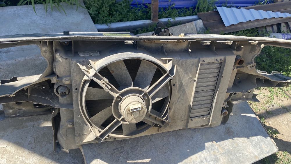 Голф 3 телевизор с радиатором с вентилятором