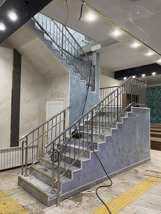 Перила из нержавеющей стали лестницы ограждение