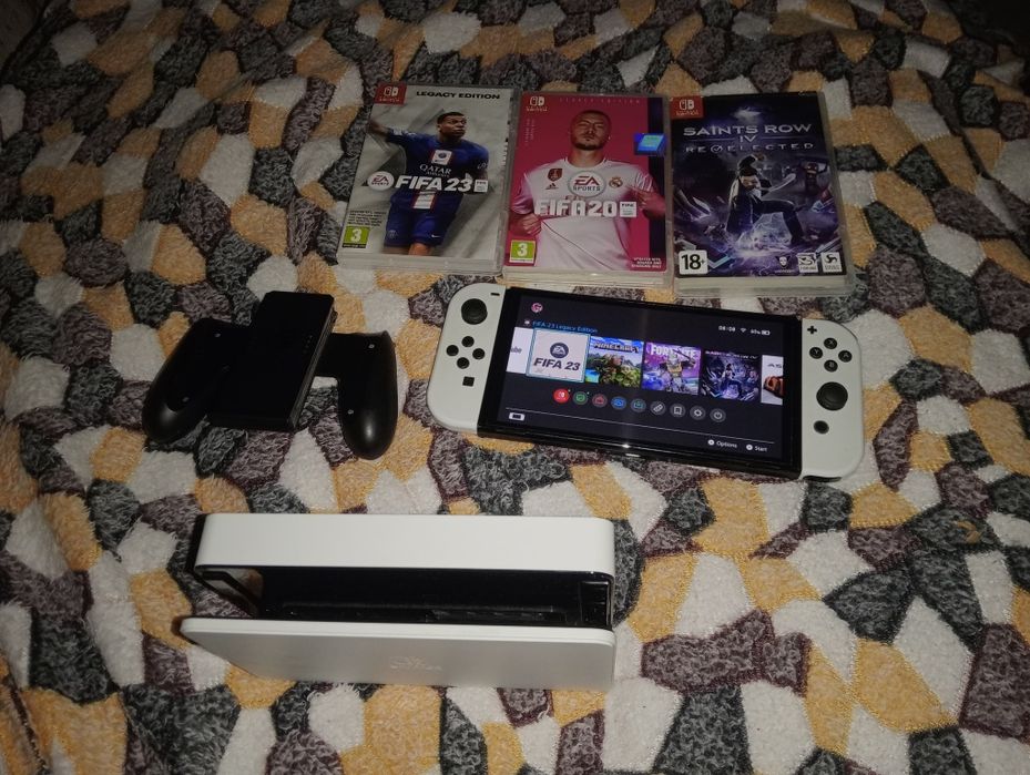 Nintendo switch oled нового поколения 10 игр