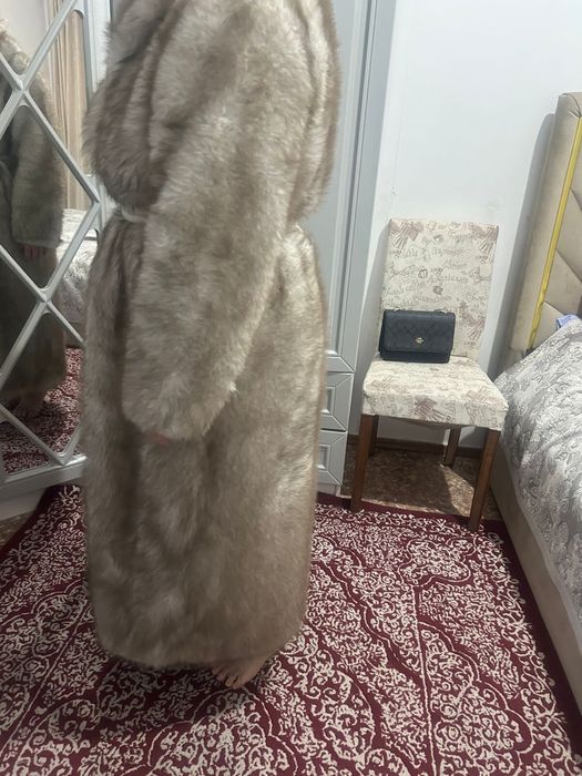 Новая длинная шуба