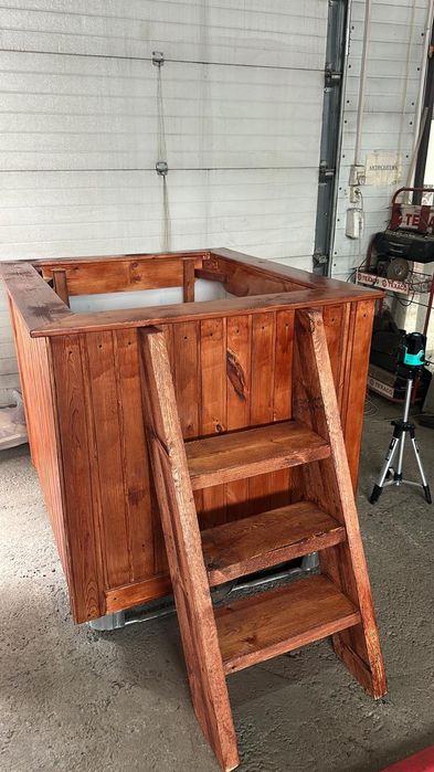 Купель новая размер   1.2* 1 м. ( в наличии и на заказ)