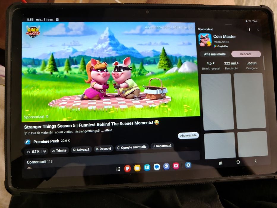 Tableta Samsung Galaxy Tab A9+, Octa-Core, 11", 8GB RAM, 128GB