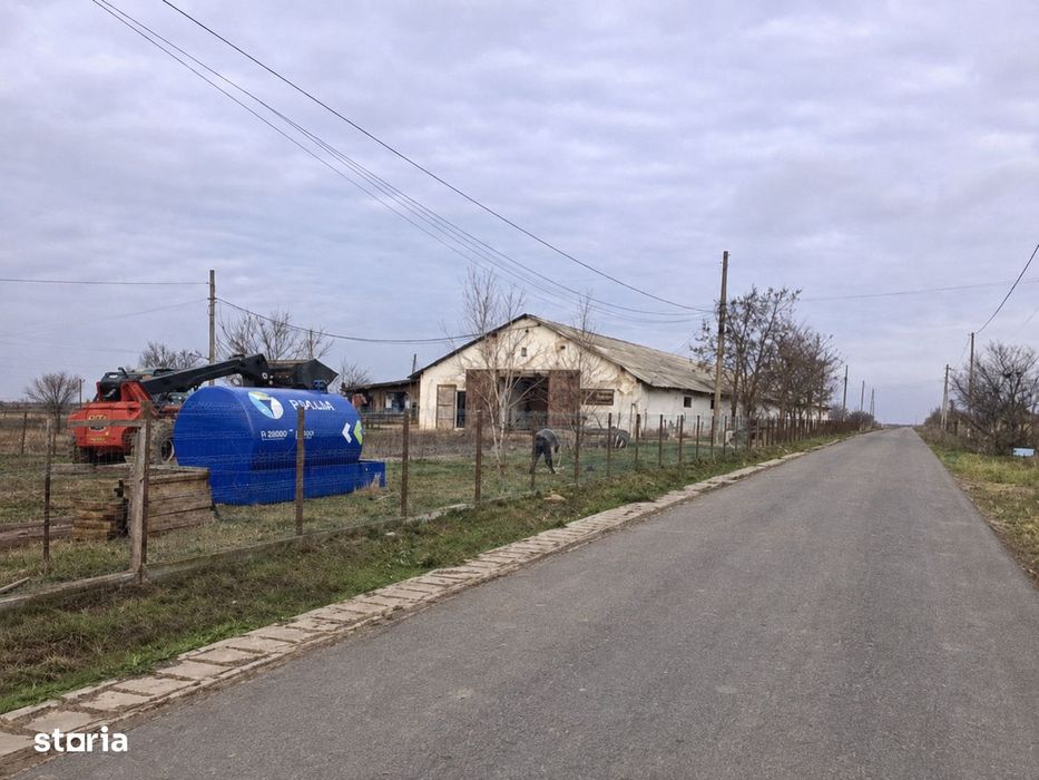 Hală cu teren 4,7 ha | Cartojani, Giurgiu | Acces TIR