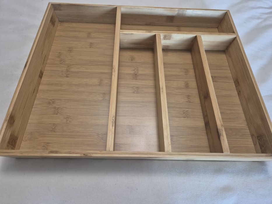 Suport tacamuri nou din bambus pt sertate de latime 60 cm
