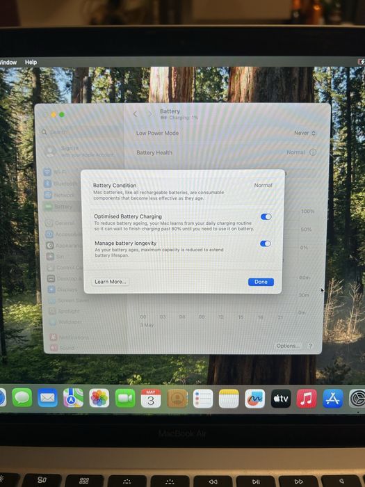 Macbook Air 13'' 2020 - 16GB RAM, SSD 256 GB