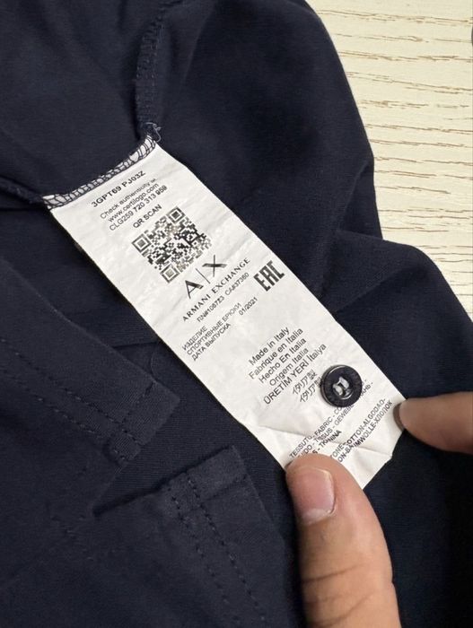 Финка от Armani Exchange