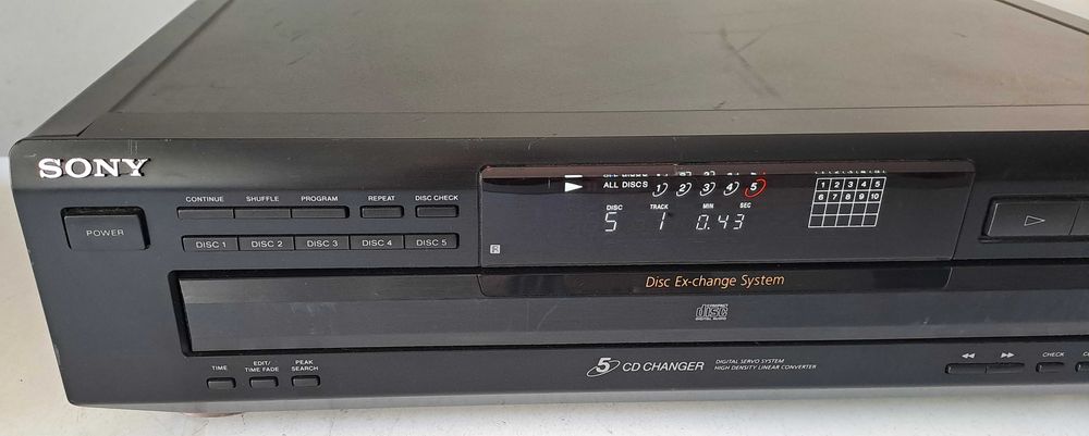 CD Changer Premium Sony CDP-CE315 – CD player de Colectie – fara Telecomanda