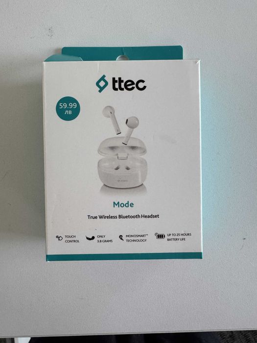 Чисто нови безжични слушалки Ttec