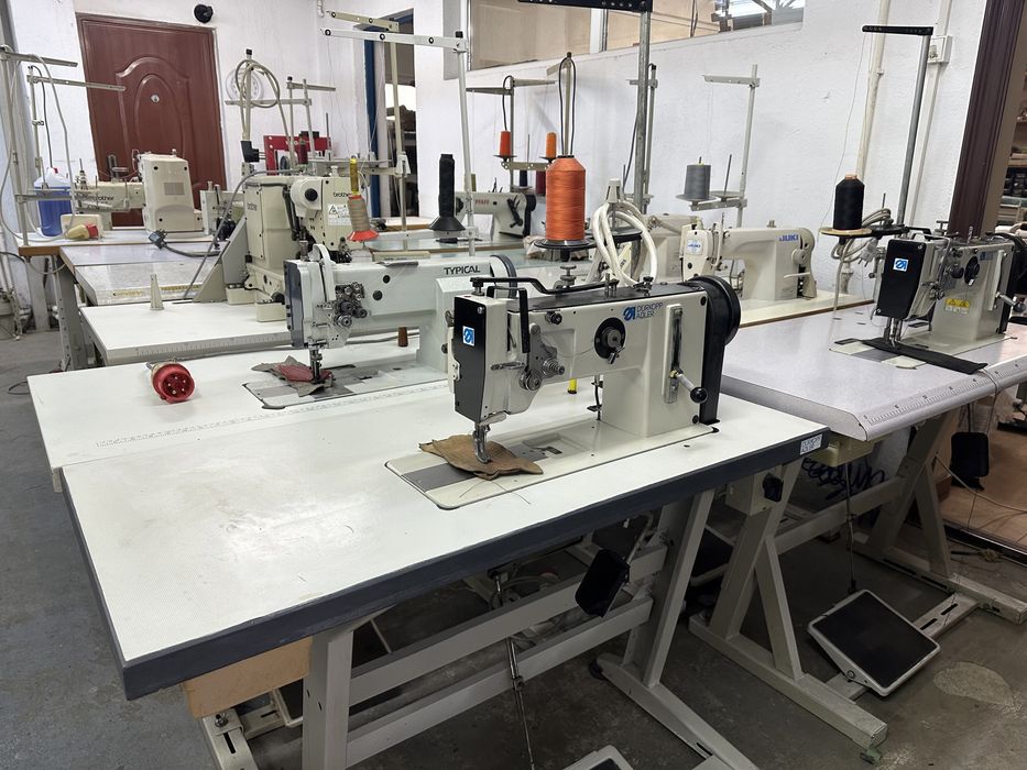 Masina de cusut in gros triplu transport piele Durkopp Adler