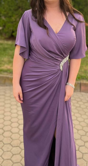 Rochie eleganta lavanda