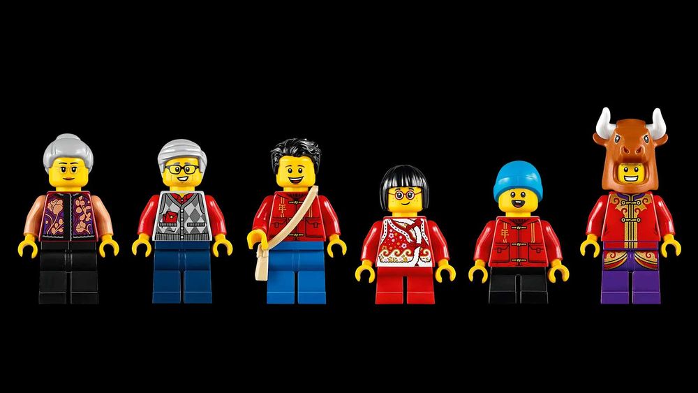 НОВО LEGO Christmas 80106 - Chinese New Year: The Story of Nian