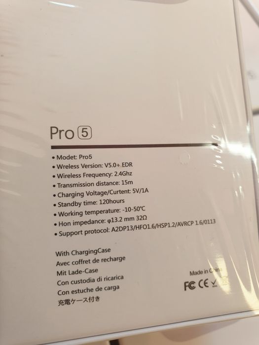 Casti Wireless Pro 5