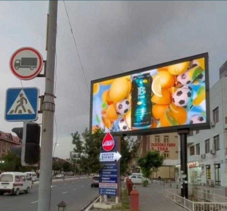 Led ekran/Реклама на лед экранах /Лед экран/Фаргона ташки реклама/