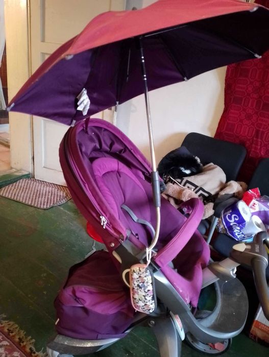 Количка Stokke лилава