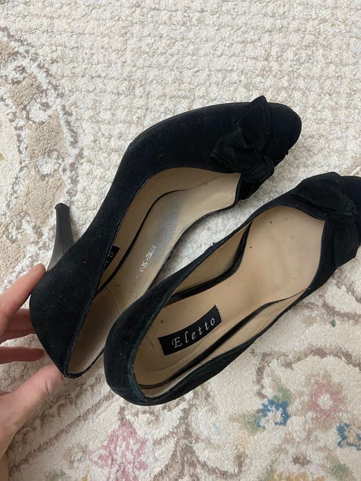 туфли женские черные