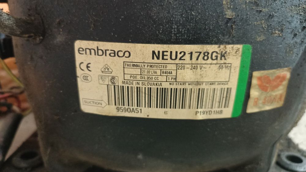 Компресор мотор Холодилниктікі