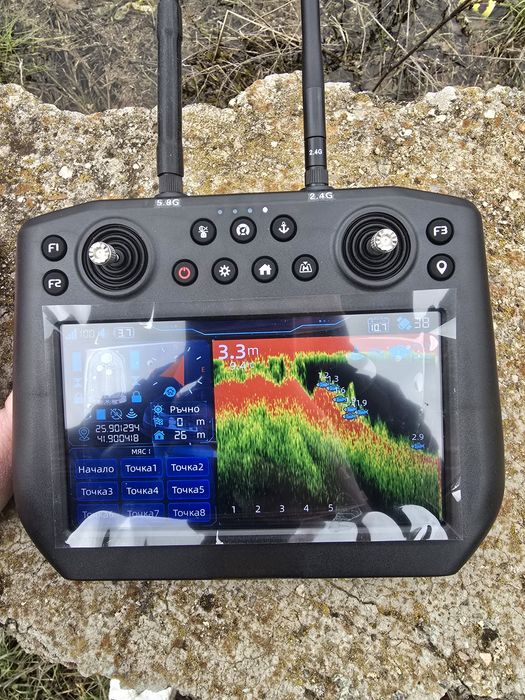 Лодка за захранка ГПС +СОНАР