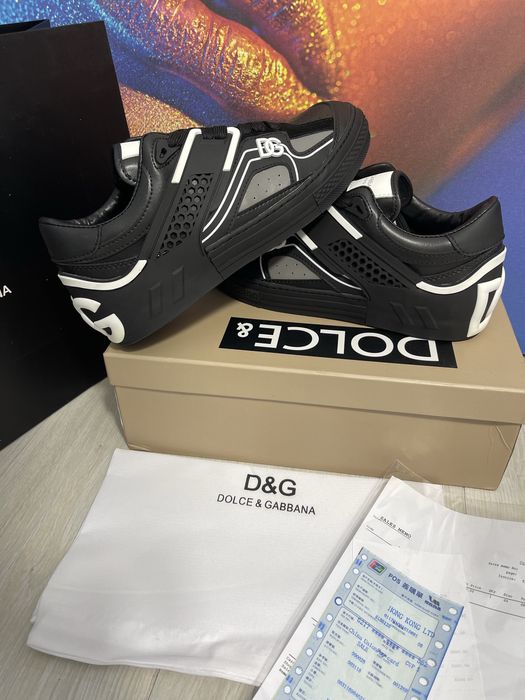 Adidasi Dolce Gabbana piele naturala 100% Full Box colectie noua