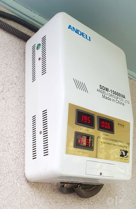 Стабилизатор напряжения andeli 15 kv