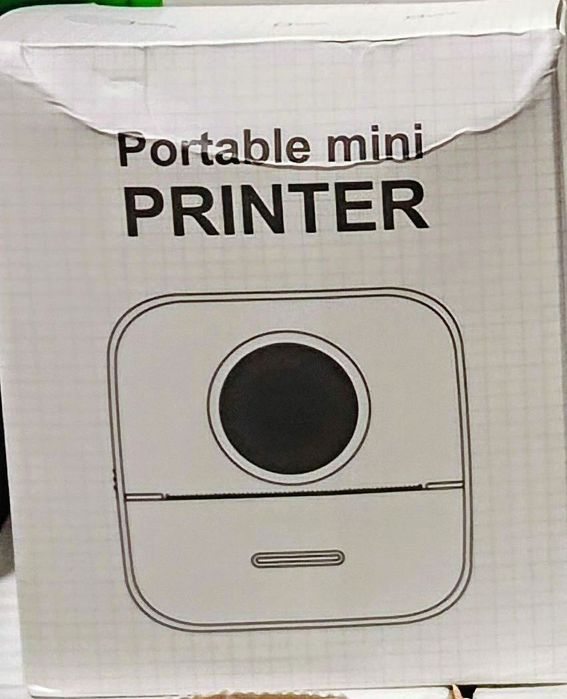 Мини принтер за печат+ 5ленти стикери