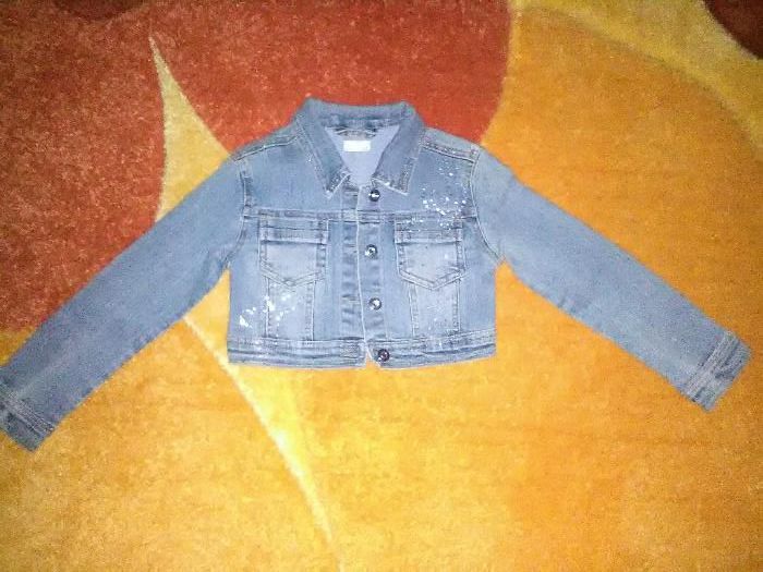 момичешко дънково якенце