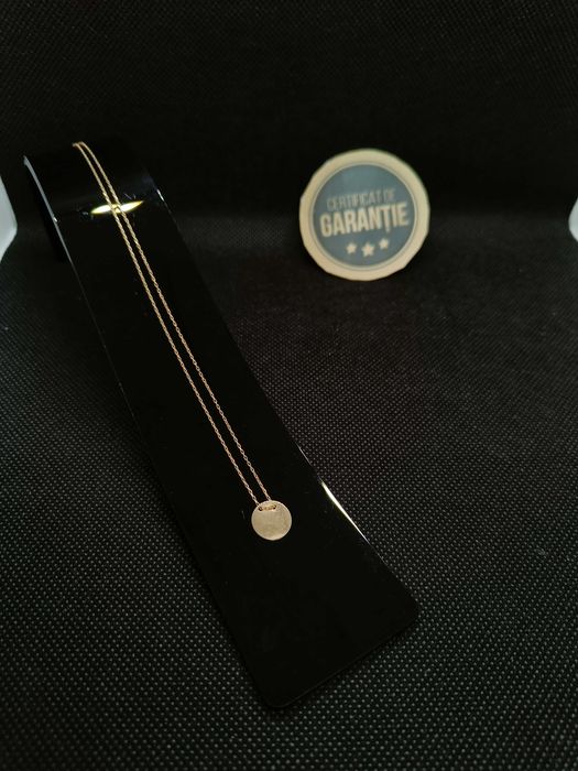 Lant cu medalion aur 14K 1.39g (Ag16 Moldova b32389) - Garantie 2 ani!