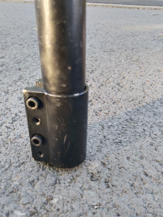 руль для самоката с зажимом