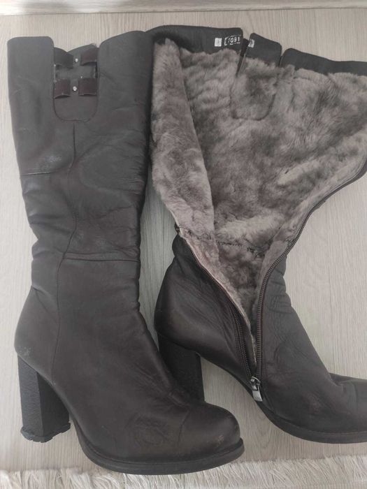 Зимние турецкие сапоги