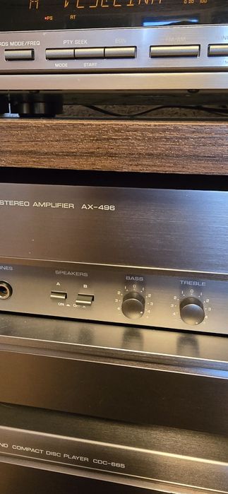 Yamaha set, amp cd tuner