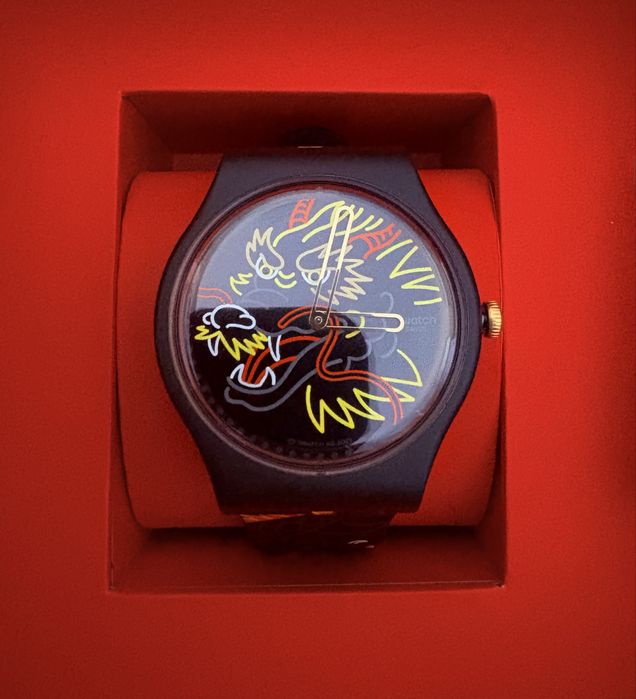 Оригинален часовник Swatch Dragon Wind