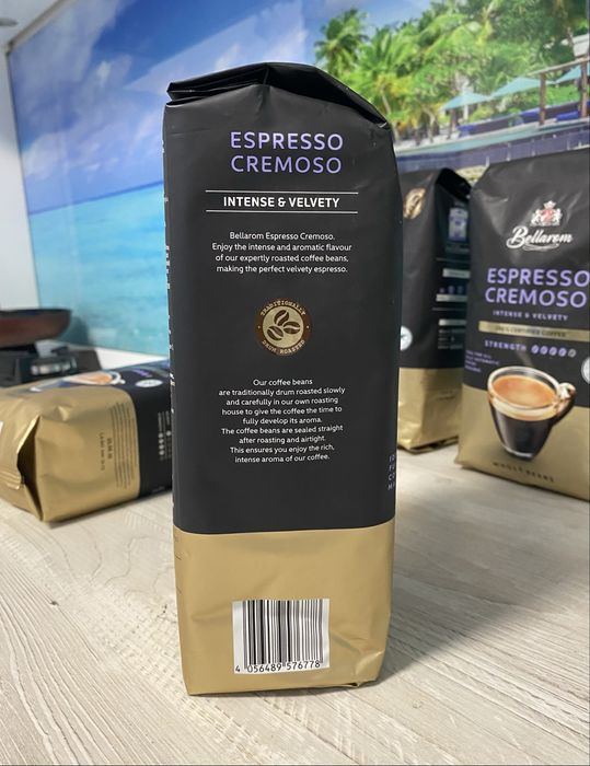 Cafea boabe espresso cremoso Bellarom, 1 kg (trimit prin curier)