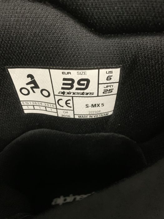 Ботуши Alpinestars S-MX 5 39