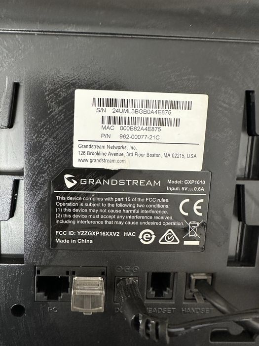 Ip телефон Grandsream gxp 1610/1615