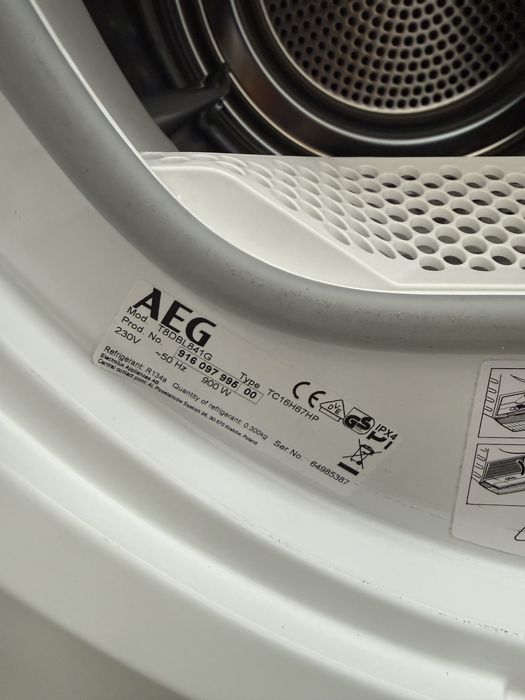 Сушилня AEG Series 8000 Термопомпа