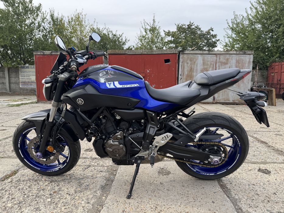 Yamaha MT 07 2017, Akrapovic