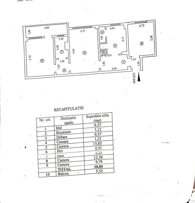 - Apartament 3 camere Hipodrom - 64mp Renovat Recent - Mobilat Utilat.
