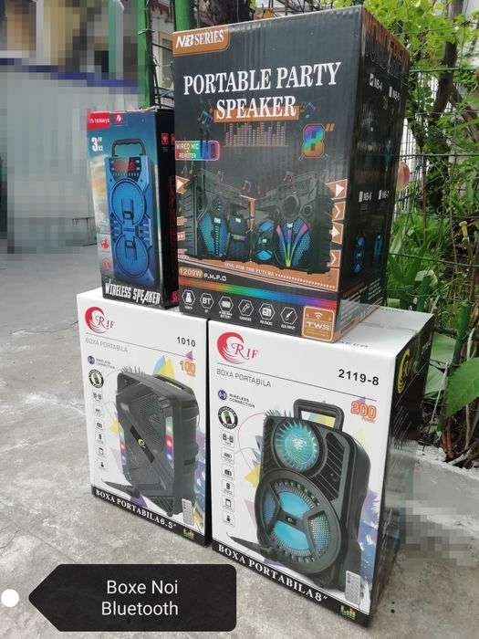 4 Boxe Bluetooth Karaoke