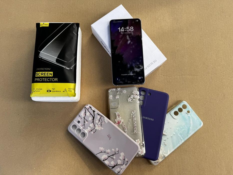 Samsung Galaxy S21Fe 128gb Перфектен.