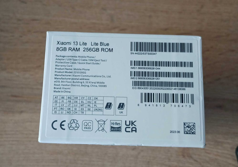 Xiaomi 13 Lite ГАРАНЦИЯ