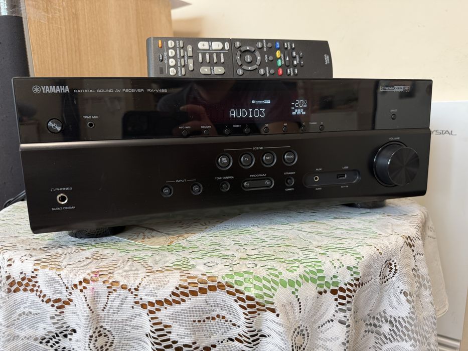 Yamaha RX-V485 Bluetooth Wi-Fi MusicCast