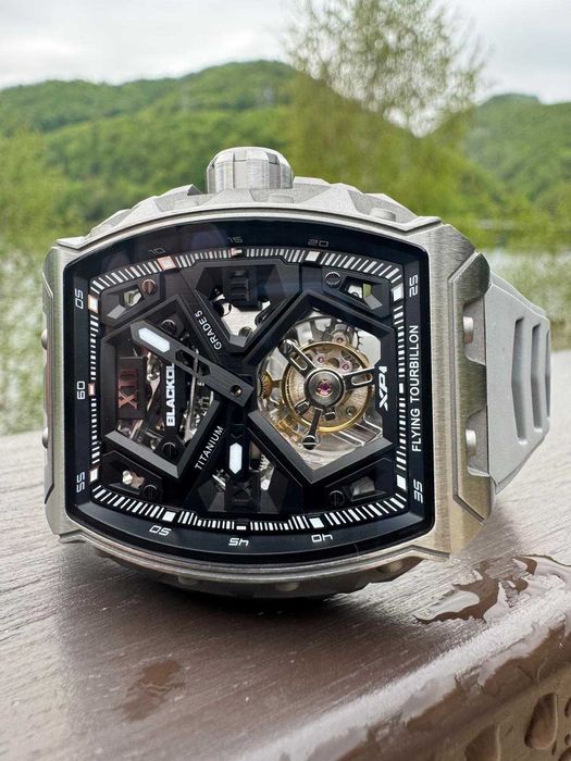 Ceasuri Blackout Original - XP1 Tourbillon noi