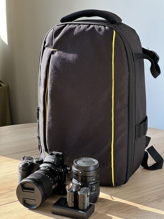 Nikon z5, 24-70мм + 50мм.
