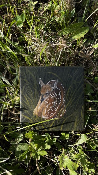 Картина „попугаи“ и „в траве“