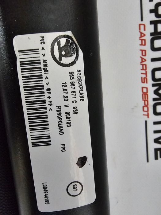 Rulou portbagaj Skoda Kodiaq 2016-2025 cod 565867871C NOU