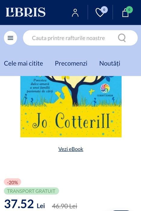 Carte "Lămâi cărți și prieteni" de Jos Cotterill