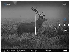 Цифровой прицел Pulsar Digisight Ultra N455 LRF черный