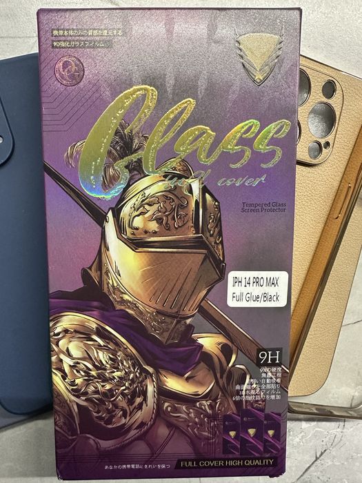 6 броя кейс + екранен протектор за Iphone 14 Pro Max